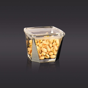 Boîte de conservation alimentaire hermétique empilable en acrylique, forme octogonale, pour la cuisine - Product Image 2