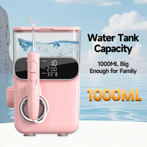 Idropulsore Orale Dentale con 10 Modalità 6 Ugelli Jet Serbatoio Acqua da 1000ML Idrogetto Dentale con Display a LED - Product Image 6