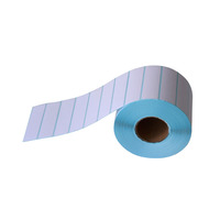 Produsen ukuran kustom kertas Printer variabel Label kode QR merekat sendiri stiker Label termal