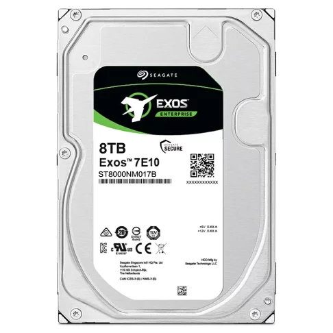 New Original Exos 7E10 8TB Enterprise Hard Drive ST8000NM017B 3.5 Inch SAS 12Gb/s 7200RPM 256MB HDD for Server High-Capacity Sto