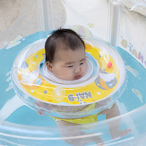 유아 수영용 아기 목튜브 (MT-NT) 이중 공기 챔버 및 안전 버클 포함 - Product Image 5