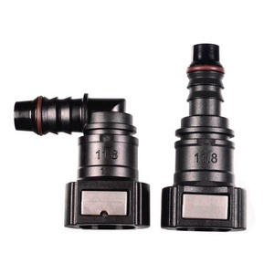 Offre Spéciale Connecteur Rapide de Carburant 11.8mm grand Tuyau Connecteur SAE 12 Connecteur en plastique Pour Moto Et Pièces Automobiles - Product Image 1