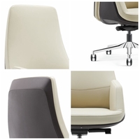 Foshan Furniture City Pu Président des affaires commerciales contemporaines en cuir Chaises de direction souples pour le bureau de luxe