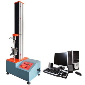 เครื่องทดสอบแรงยึดติด ASTM F88 / เครื่องทดสอบแรงดึงอเนกประสงค์สำหรับแผ่นพลาสติก ASTM D882 เครื่องทดสอบวัสดุใหม่ - Product Image 1