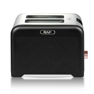 RAF Black 2 in 1 Breakfast Set Water <strong>Kettle</strong> with 2 Slice <strong>Toasters</strong> <strong>Combo</strong> for Breakfast Easy Clean - Product Image 2