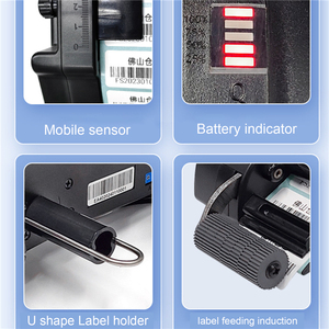 Aplicador de Etiquetas Eléctrico Recargable de Mano con Rodillo para Empaquetado en Almacenes - Product Image 4