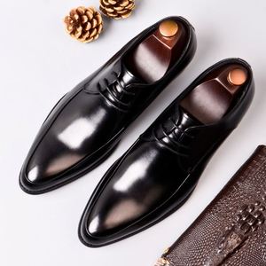 Zapatos Clásicos Elegantes de Moda, Nuevo Estilo, Zapatos de Cuero para Hombre, Clásicos para Negocios, Fiestas y Bodas, Zapatos Personalizados para Hombre - Product Image 5