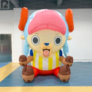 Ballon gonflable géant Tony Tony Chopper, mascotte de l'anime One Piece, modèle publicitaire pour événements, imperméable, couleurs personnalisables - Product Image 3