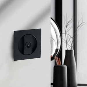 Chải vàng sự riêng tư nhập vuông Pocket <span class=keywords><strong>Door</strong></span> Lock trượt Pocket <span class=keywords><strong>Door</strong></span> Lock - Product Image 3