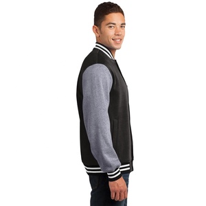 Vestes de sport en laine pour hommes, réversibles, écologiques, avec logo personnalisé en gros - Product Image 4