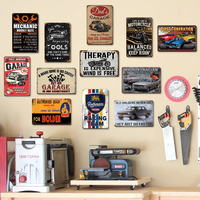 Plaque Métallique Personnalisée pour Voiture, Affiche Vintage, Décoration Murale Rétro, Plaque Métallique, Décoration de Chambre, Garage