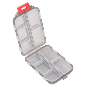 Icen B116 Travel <b>Pill</b> Box <b>Case</b> 7-Day Weekly <b>Pill</b> Organizer Hot New Style PU Leather Plastic Material Elegant Packaging - Product Image 1