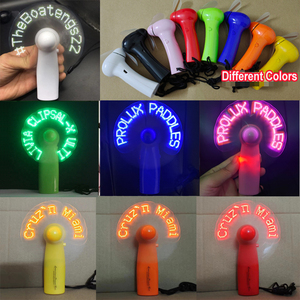Thông Minh Mặc Cá Nhân Nhựa Đồ Chơi Bán Buôn Túi Nhỏ Tùy Chỉnh LED Pin Đám Cưới Di Động Cầm Tay Có Thể Sạc Lại Mini <span class=keywords><strong>Fan</strong></span> - Product Image 4