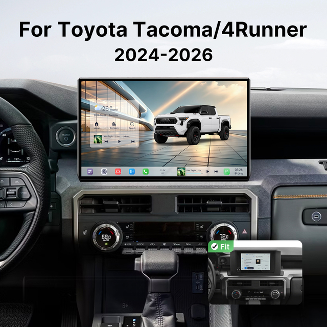 USA Warehouse in Stock [8G+256G] Youducar 14.6" Android Car Radio DVD Player Navigation Head Unit for Toyota Tacoma/4Runner 2024