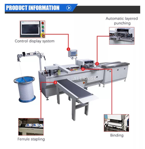 Giấy tự động lỗ đục lỗ và dây chèn máy tính xách tay xoắn ốc Dây Máy Tính RÀNG BUỘC - Product Image 5