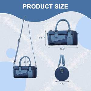 2025 New Arrival Ladies Female Lightweight Denim Jean Crossbody Handbag Fashion Shoulder <b>Bag</b> Women Teen Girls - Product Image 2