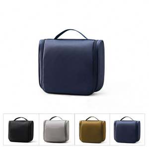 Bolsa de Maquillaje Impermeable al por Mayor, Bolsa de Cosméticos con Separación para Seco y Húmedo, Bolsa de Aseo de Viaje de Alta Calidad con Gancho - Product Image 4