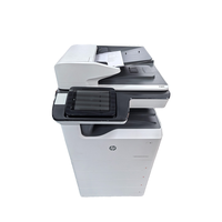 Mesin Fotokopi Kantor HP Berkualitas Tinggi HP- E77650 Rekondisi MFP Warna Terkelola Memori 4G Area Cetak A3 896x718x680mm