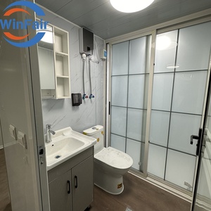 Winfair di động đúc sẵn Di động mở rộng prefab nhà 2 phòng 20ft với nhà vệ sinh để sống trong nhà mô-đun Trung Quốc - Product Image 3