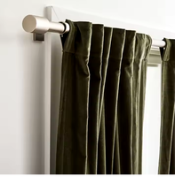 Cortinas de Algodón 100% con Bolsillos para Varillas, Estilo Europeo Americano, Modernas, Aislantes, de Lujo, para Todas las Estaciones, Venta al Por Mayor