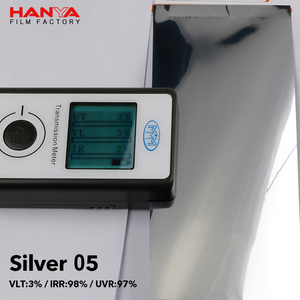 HANYA Silver Mirror Sun Heat UV Protection Reflective <strong>Thermal</strong> Tesistant Control Insulation PET Building <strong>Window</strong> <strong>Film</strong> - Product Image 2