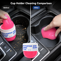 Gel nettoyant automobile Glodway de haute qualité, pâte nettoyante pour les aérations de voiture, les ordinateurs et les appareils électroniques, éliminateur de poussière