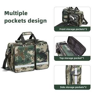 Botiquín <span class=keywords><strong>de</strong></span> Primeros Auxilios para Médico o Enfermera, Bolsa <span class=keywords><strong>de</strong></span> Trauma Vacía Personalizable y Portátil, para Entrenamiento <span class=keywords><strong>de</strong></span> Rescate Médico - Product Image 3