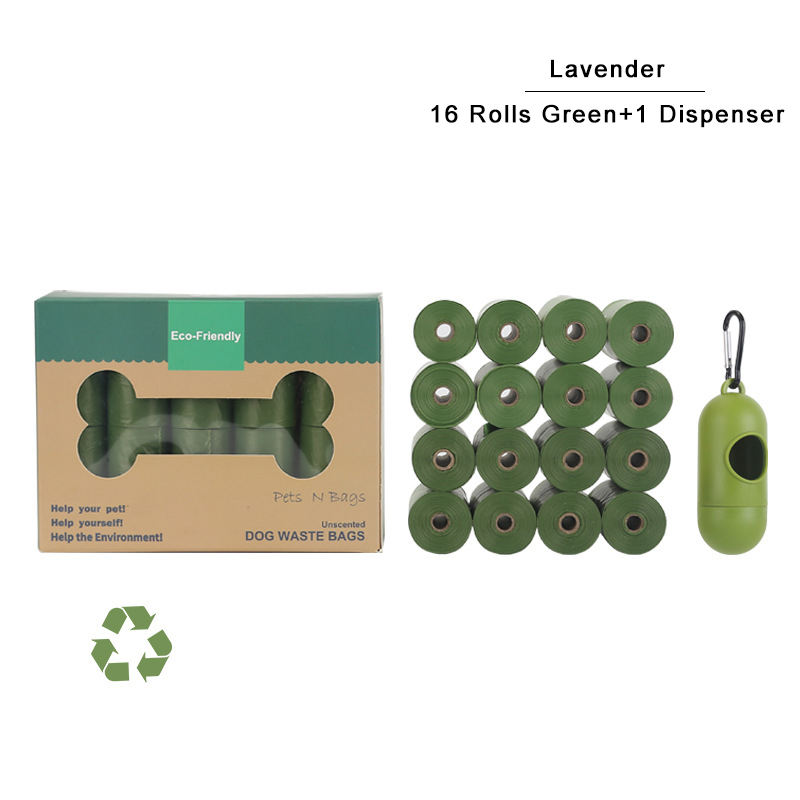 Lavande 16 Rouleaux Vert avec Distributeur