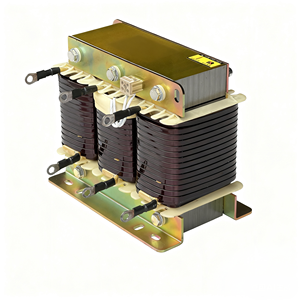 Réacteur filtrant série triphasé basse tension 2.1kVar 14% (noyau de fer en cuivre) pour système d'alimentation <span class=keywords><strong>électrique</strong></span> 0.48kV 50/60Hz 30dB - Product Image 6