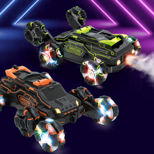 Nouvelle Voiture RC 2.4G à 6 Roues avec <span class=keywords><strong>Bras</strong></span> Oscillant - Pulvérisation, Drift, Acrobaties Double Face, Transformation Tout-Terrain, Jouet pour Enfants, Chargeur Lithium - Product Image 6