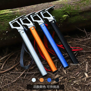 Marteau à clous de tente Hike Mount, tête en acier inoxydable, manche en alliage d'aluminium, extracteur de clous de tente pour le camping en plein air, utilisation toutes saisons - Product Image 5