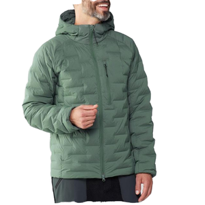 Wholesale Custom Logo Men <b>Women</b> Long Thick Hooded Stand <b>Waterproof</b> Zipper Wind Resistant <b>Packable</b> Autumn <b>Jacket</b> Outdoor Travel - Product Image 1