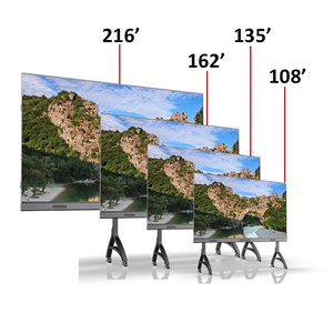 จอแสดงผล LED แบบ All-in-one ไร้สาย Hongwei 108' 135' 162' 216'  สำหรับติดตั้งด้านหน้า ความละเอียด P0.9-P1.875 4k สำหรับใช้งานภายในอาคาร แบบพกพา รับประกัน 2 ปี มาตรฐาน CE - Product Image 3
