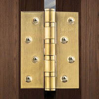 Charnière de porte plate en acier inoxydable 201 et 304 avec roulement à billes, design moderne, pour portes en plastique ou en bois, idéale pour les hôtels