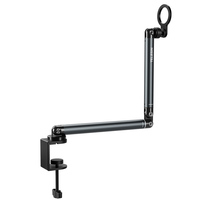 Support de fixation magnétique en aluminium pour tablette et téléphone portable, bras réglable pour diffusion en direct Telesin Hooting