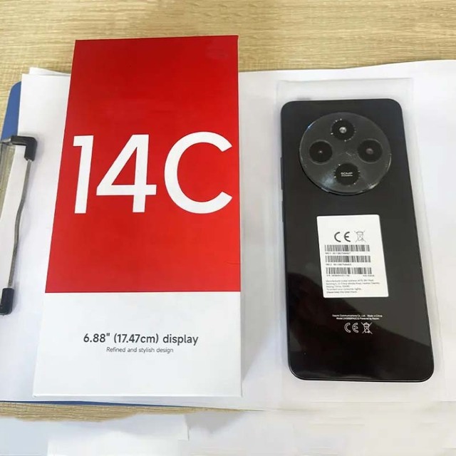 Hot Sale Original Unlocked Used Mobile Phones  for Xiaomi Redmi 14C 6.88 Inches RAM8 256GB Cell Phone