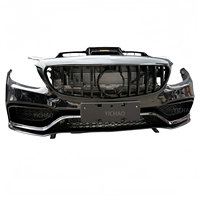 AMG pour Mercedes Benz Classe C W205 Facelift 2019-2021 C200 C300 C43 C63 Berline Break Capot Pare-chocs Calandre Phares LED