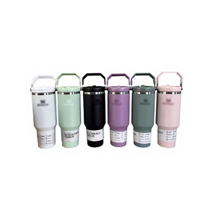 For <strong>Stanley</strong> 40oz Stainless Steel Vacuum Flask Modern Design 304 Adventure <strong>Mug</strong> <strong>with</strong> <strong>Handle</strong> for Car &amp; Outdoor Use for <strong>Stanley</strong> Cup - Product Image 1