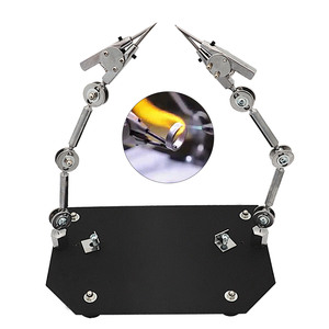 Support de réparation de circuits imprimés, fixation spéciale pour soudure, outils de fabrication de bijoux, pince à <span class=keywords><strong>fer</strong></span> à <span class=keywords><strong>souder</strong></span>, gabarit de soudage simple/double tête - Product Image 3