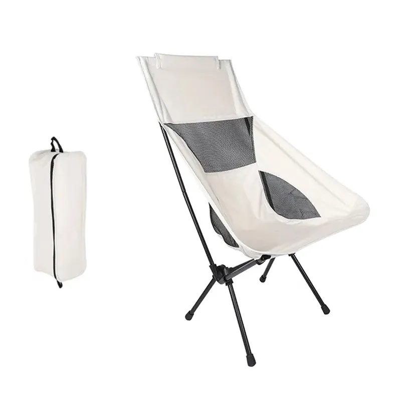 軽量1.85kg Campingstuhl Chaise De Stuhl Bench FoldableMoon屋外折りたたみキャンプフィッシングガーデンビーチチェア