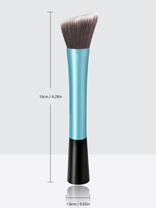 Nouveau produit en gros, pinceau de maquillage professionnel <span class=keywords><strong>à</strong></span> <span class=keywords><strong>tête</strong></span> oblique <span class=keywords><strong>à</strong></span> tube long unique, pinceau pour le contouring, pinceau pour le blush - Product Image 3
