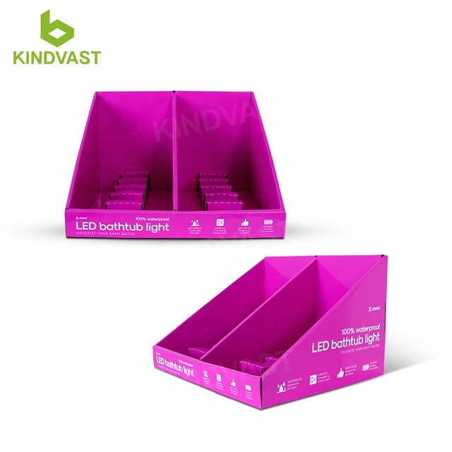 Custom Retail Cardboard Retail Display Counters Counter Top Electronic Products Display Unit