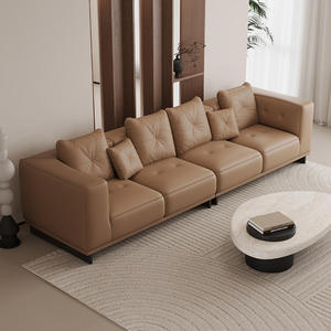 Divano di Lusso dal Design Moderno in Pelle di Alta Qualità a 3 Posti Forma Speciale Divani di Fascia Alta Arredamento <span class=keywords><strong>per</strong></span> <span class=keywords><strong>Soggiorno</strong></span> - Product Image 3