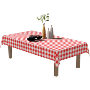 <span class=keywords><strong>Tovaglia</strong></span> in Plastica 54X108 Pollici, Vendita all'Ingrosso, <span class=keywords><strong>Tovaglia</strong></span> a Scacchi Rossi e Bianchi <span class=keywords><strong>per</strong></span> Picnic all'Aperto - Product Image 4