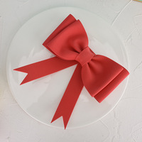 Plaques de gâteau d'anniversaire à nœud surdimensionnées pour fournitures de décoration de gâteau de fête-pour les célébrations du Nouvel An de remise des diplômes de Noël