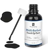 Tableau noir en acrylique noir mat pour <span class=keywords><strong>peinture</strong></span> à la <span class=keywords><strong>craie</strong></span> non toxique à séchage rapide pour murs, bois, métal, verre, facile à nettoyer, durable - Product Image 2