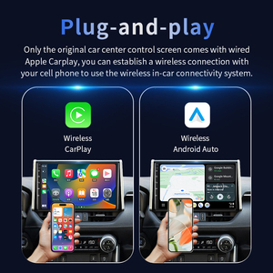 Dongle CarPlay sans fil USB 2-en-1 le plus vendu pour Android Auto avec connexion rapide WiFi 6 et fonctionnalités intelligentes - Product Image 2