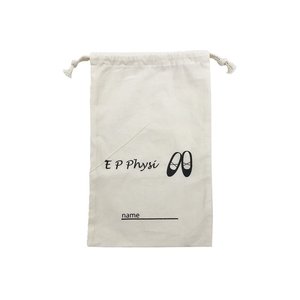 Sac à poussière en coton recyclable avec cordon de serrage et logo personnalisé - Product Image 2