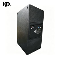 Subwoofer actif double 18 pouces KD-9006 3600W, haut-parleur de basses professionnel pour scène, événements en direct et clubs