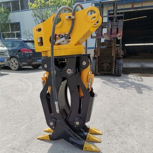 Venta Directa de Fábrica: Pinza para Troncos de Boca Ancha para Excavadora, Rotación de 360 Grados, Accesorio para Maquinaria de Construcción y Forestal - Product Image 1